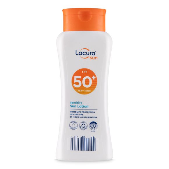 Lacura SPF 50+ Sensitive Lotion 200ml